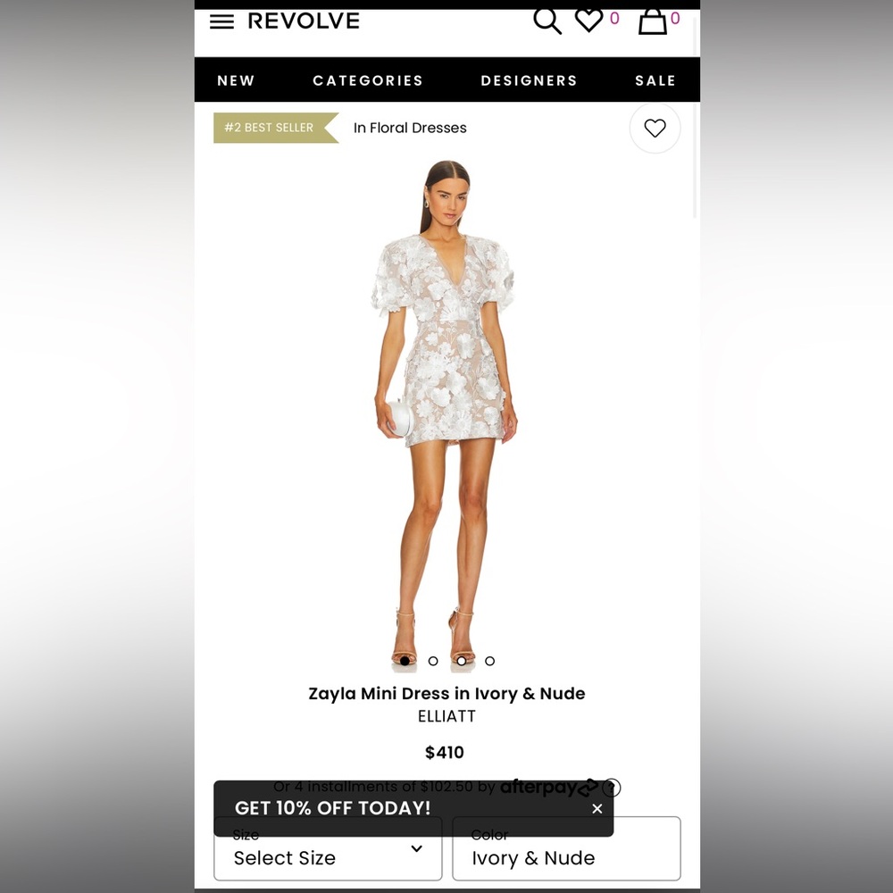 Elliatt Zayla Mini Dress XS